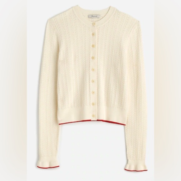 Madewell| The Signature Open-Knit Cardigan - Picture 3 of 4